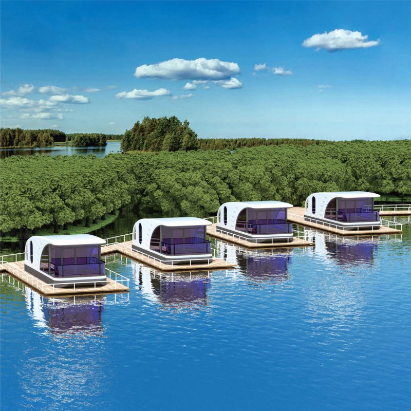 LUBAN floating House FH60 - Luban Cabin-No.1 Space Capsule House ...