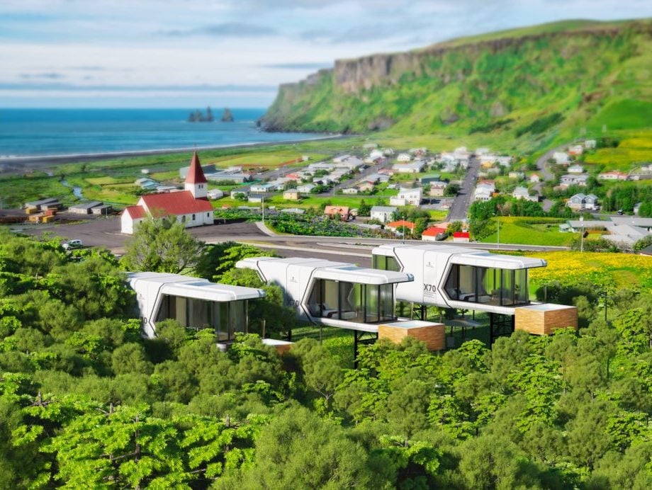 Космический Капсульный Дом X70