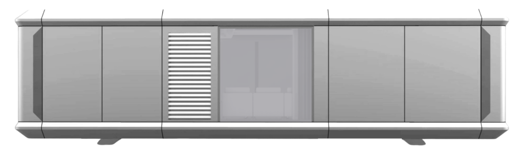 capsule house S70 model back