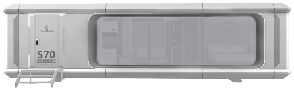 capsule house S70 model front