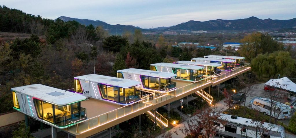 Mobile Capsule Homes Designed for Life Without Limits