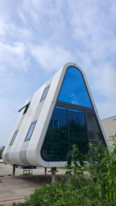 Luban Cabin Capsule Tiny House Starts with Glass