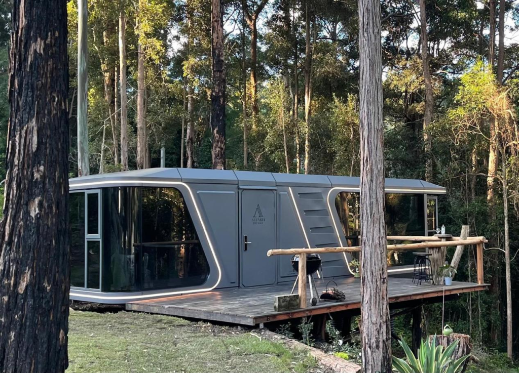 Luban Cabin Capsule House Meets AU Standards2