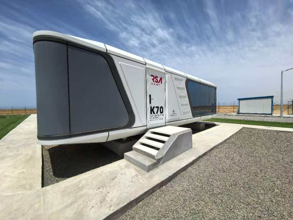 Futuristic Home Design Meets Capsule Living