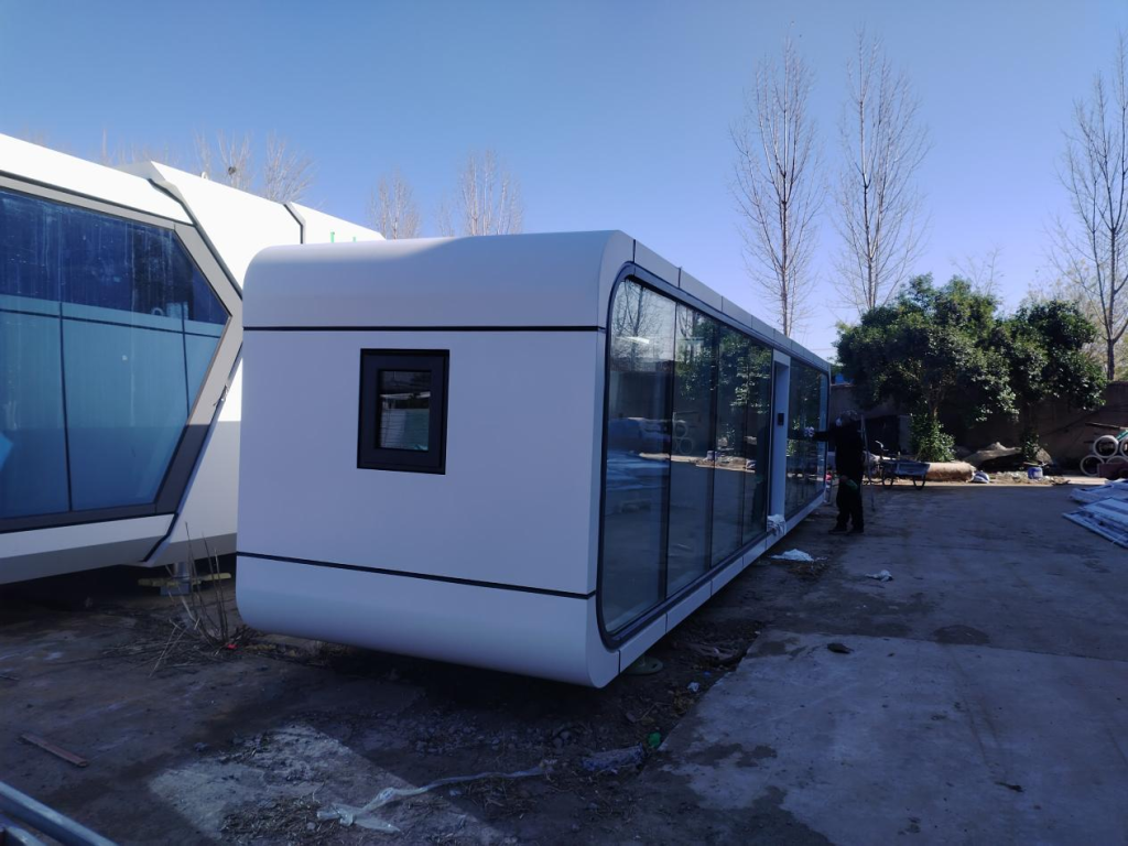 Ideas futuristas para el hogar se unen a la vida en cápsulas.