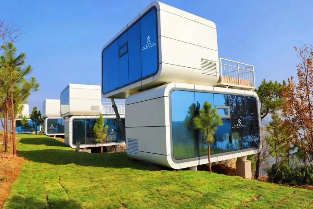 Futuristic Home Ideas Meet Capsule Living