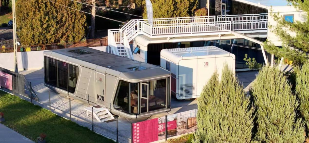 Futuristic Home Technology Meets Capsule Living